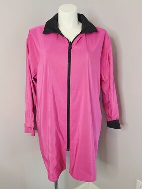 Mycra Pac Now Hooded Reversible Raincoat Size 2 - M/L